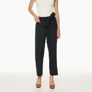 Aritzia Wilfred Tie Front Pant